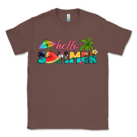 Chestnut hello summer Classic Tee - Artiststas