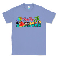Colony Blue hello summer Classic Tee - Artiststas