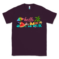 Plum hello summer Classic Tee - Artiststas