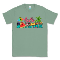 Sage hello summer Classic Tee - Artiststas