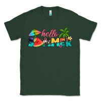 Sports Green hello summer Classic Tee - Artiststas
