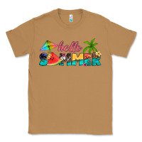 Toasted Coconut hello summer Classic Tee - Artiststas