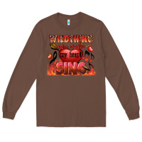 Chestnut Valentine's Day Wild Thing You Make My Heart Sing Long Sleeve Tee - FaDigitalArtStudio