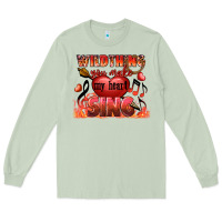 Matcha Valentine's Day Wild Thing You Make My Heart Sing Long Sleeve Tee - FaDigitalArtStudio