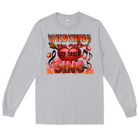 Moon Dust Valentine's Day Wild Thing You Make My Heart Sing Long Sleeve Tee - FaDigitalArtStudio