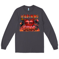 Smoke Valentine's Day Wild Thing You Make My Heart Sing Long Sleeve Tee - FaDigitalArtStudio