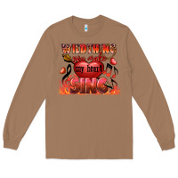Toasted Coconut Valentine's Day Wild Thing You Make My Heart Sing Long Sleeve Tee - FaDigitalArtStudio