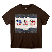 Chocolate Brown fixer dad father's day Heavy Core Tee - TumblerDesignByShophia