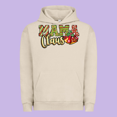Mama Claus Urban Hoodie Designed By Jahusdesignshop