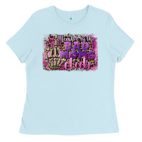 Baby Blue Member of the bad Moms club Mother's Day Ladies Tee - CowGirlArtShop