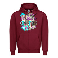 Burgundy i d rather be crafting Zipper Hoodie - AdoDesignShop