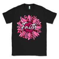 Black faith breast cancer awareness sunflower Classic Tee - Jasminsmagicworld