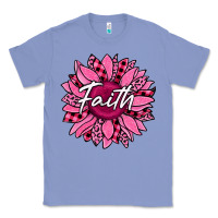 Colony Blue faith breast cancer awareness sunflower Classic Tee - Jasminsmagicworld