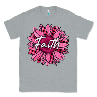 Heather Grey faith breast cancer awareness sunflower Classic Tee - Jasminsmagicworld