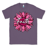 Lavender faith breast cancer awareness sunflower Classic Tee - Jasminsmagicworld