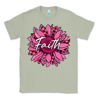 Faith Breast Cancer Awareness Sunflower Classic Tee | Teevron
