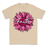 Mushroom faith breast cancer awareness sunflower Classic Tee - Jasminsmagicworld