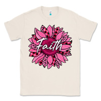 Natural faith breast cancer awareness sunflower Classic Tee - Jasminsmagicworld