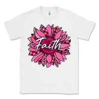 White faith breast cancer awareness sunflower Classic Tee - Jasminsmagicworld