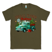 Army Green small town christmas Classic Tee - CowGirlArtShop