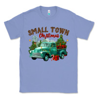 Colony Blue small town christmas Classic Tee - CowGirlArtShop