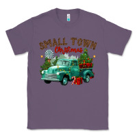 Lavender small town christmas Classic Tee - CowGirlArtShop