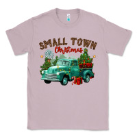 Lilac small town christmas Classic Tee - CowGirlArtShop