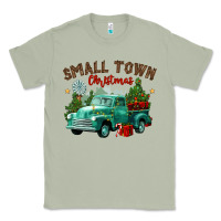 Matcha small town christmas Classic Tee - CowGirlArtShop