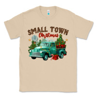Mushroom small town christmas Classic Tee - CowGirlArtShop