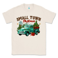Natural small town christmas Classic Tee - CowGirlArtShop