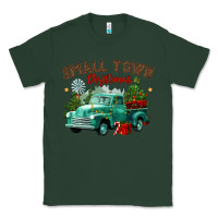 Sports Green small town christmas Classic Tee - CowGirlArtShop