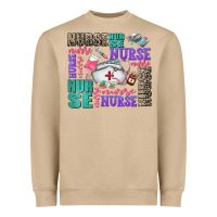 Mushroom nurse nurse nurse with nurse element Heavyweight Sweatshirt - AdoDesignShop