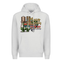 Dove Grey merry christmas texas Premium Hoodie - SublimationCraftShop