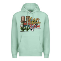 Seafoam merry christmas texas Premium Hoodie - SublimationCraftShop