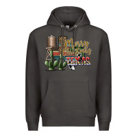 Smoke merry christmas texas Premium Hoodie - SublimationCraftShop