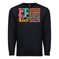 Black it is okay to Premium Sweatshirt - JahusDesignShop
