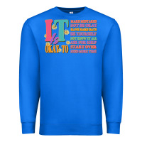 True Royal it is okay to Premium Sweatshirt - JahusDesignShop