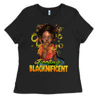 Black Feeling blacknificent Ladies Tee - HowdyJamesFarm