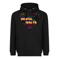 Black mental health matters Heavyweight Hoodie - JahusDesignShop