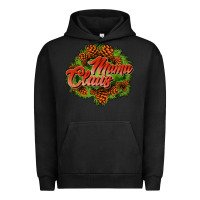 Pigment Black mama claus cone Urban Hoodie - JahusDesignShop