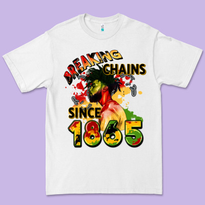 Breaking Chains Since 1865 Premium Tee Designed By Cowgirlartshop