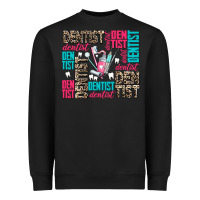 Black dentist Heavyweight Sweatshirt - AdoDesignShop