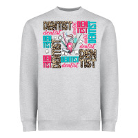 Heather Grey dentist Heavyweight Sweatshirt - AdoDesignShop