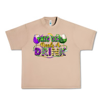 Burro This girl needs a drink Urban Heavy Tee - FaDigitalArtStudio