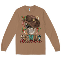 Toasted Coconut howdy christmas skull Long Sleeve Tee - FaDigitalArtStudio