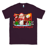 Plum santas favorite volleyball player Classic Tee - CowGirlArtShop