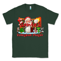 Sports Green santas favorite volleyball player Classic Tee - CowGirlArtShop