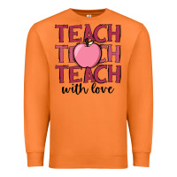Carrot teach with love Premium Sweatshirt - JahusDesignShop