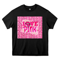 Black love pink Heavy Core Tee - TumblerDesignByShophia