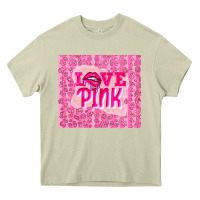 Mossy love pink Heavy Core Tee - TumblerDesignByShophia